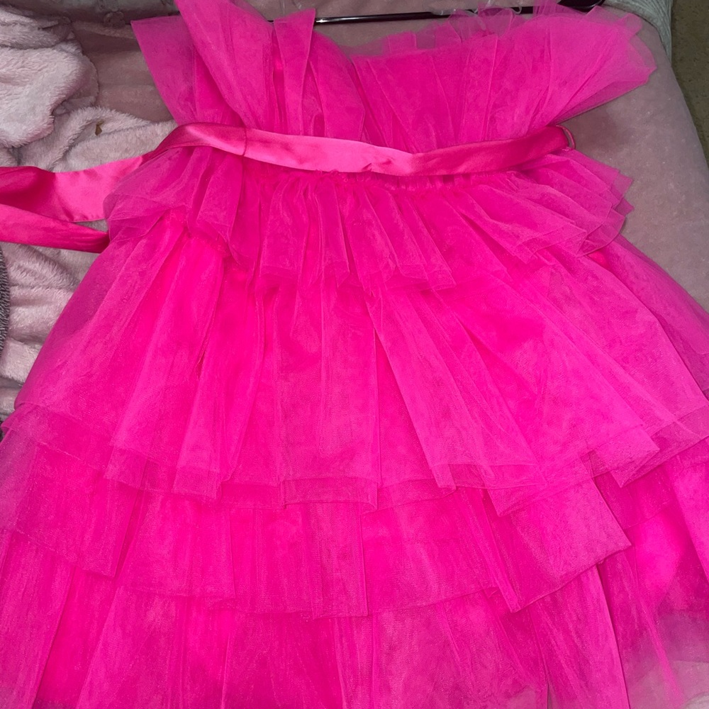 Pink Tulle Dress